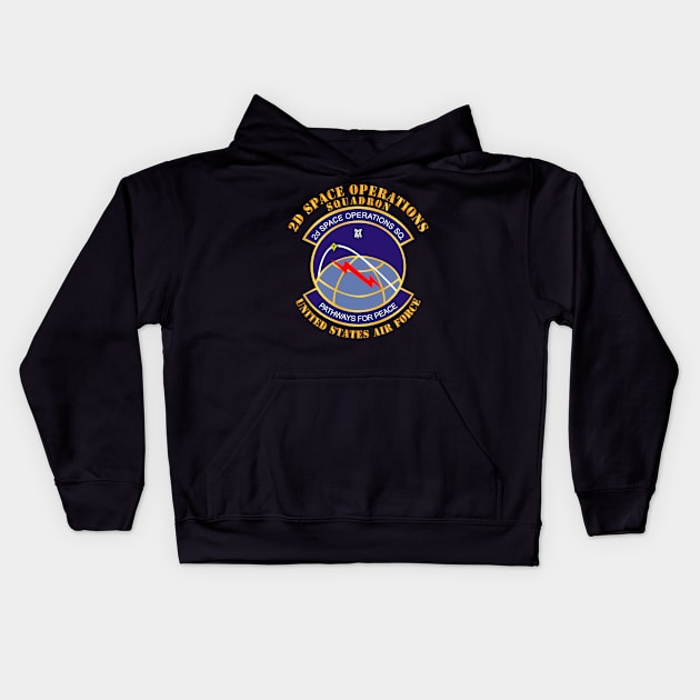 2d Space Operations Squadron Kids Hoodie by twix123844